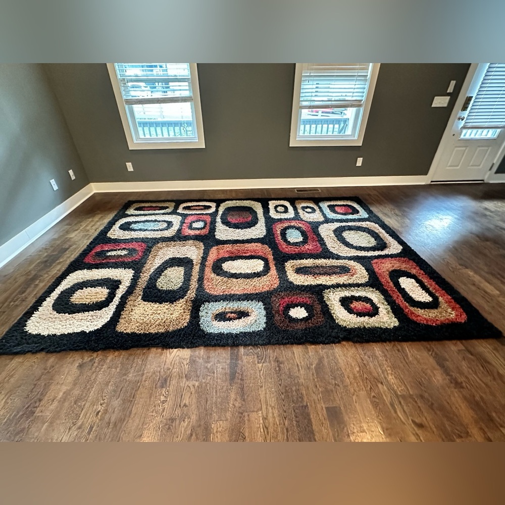 Area Rug
Geometric Shapes 
Multi-Colored
11x8ft